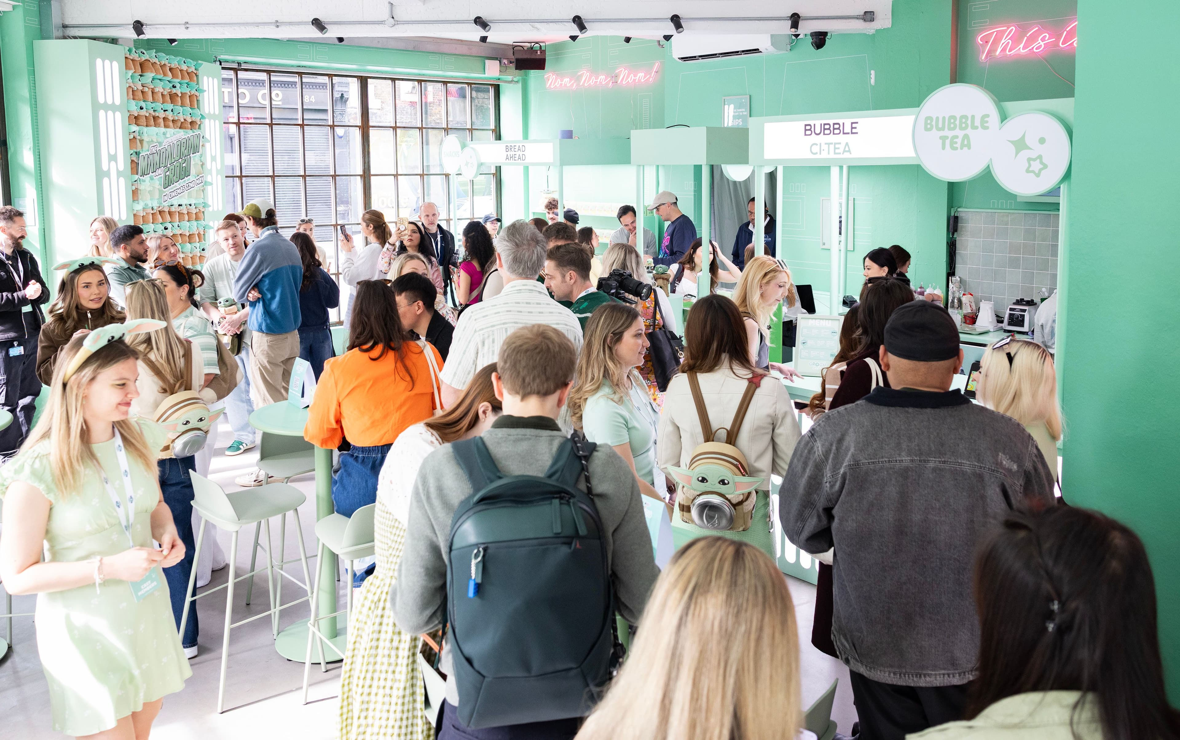 Launching the Grogu Café for Disney Consumer Products