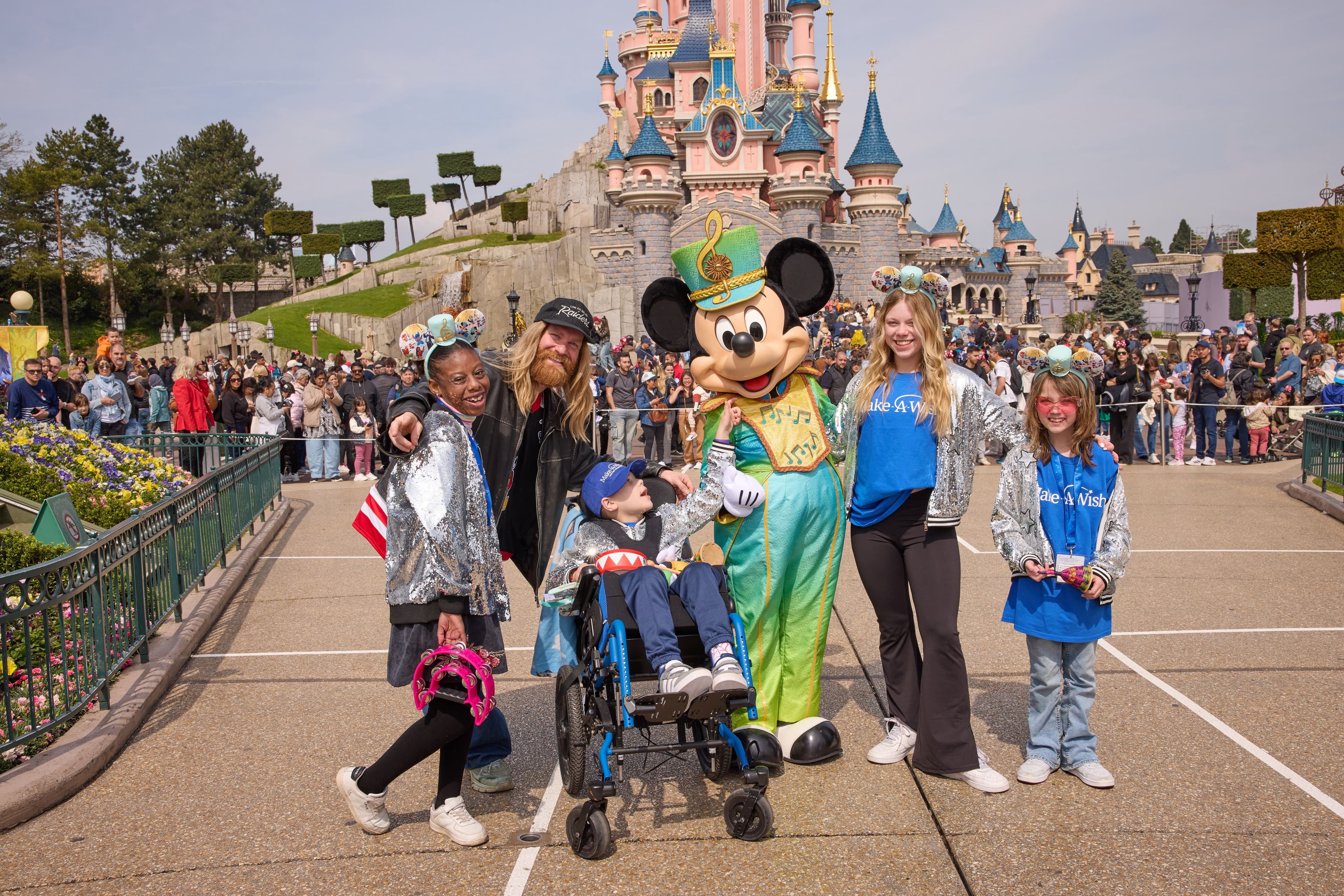 Disney Music Festival Launch with Sam Ryder & Make-A-Wish, Disneyland Paris, MCPR, Mark Collins PR, travel PR, media relations