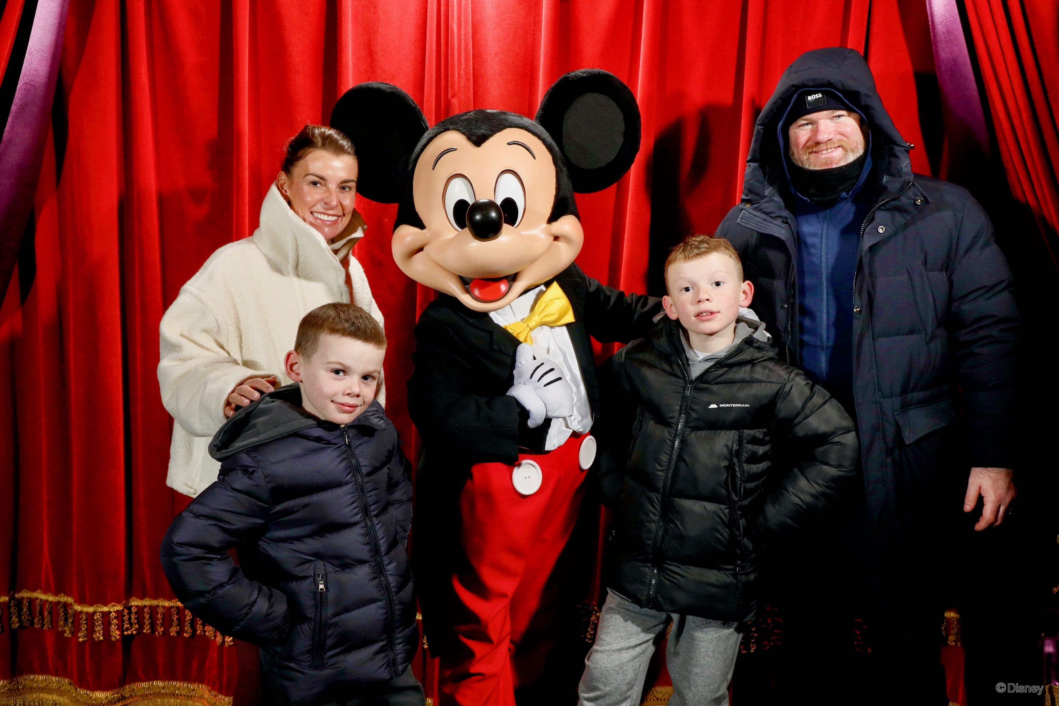 Coleen & Wayne Rooney's Family Visit to Disneyland Paris, MCPR, Mark Collins PR, celebrity PR agency, entertainment PR agency,